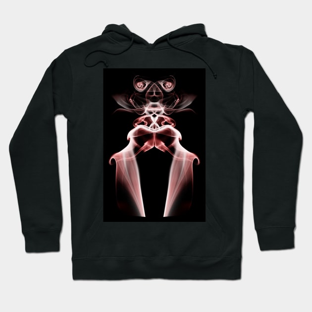 Unique and organic Smoke Art Abstract design ET needs a butler vest too! Hoodie by AvonPerception